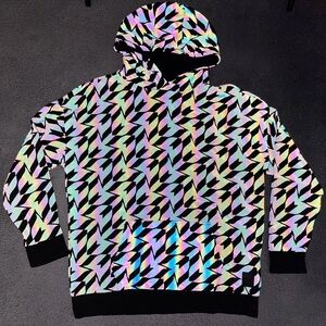 Messi Reflective Hoodie 
Reflective Black hoodies Sz Various